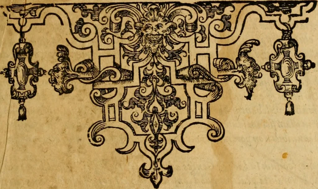 An illustration from ... Commentarii omnes Pauli Apostoli Epistolas, atque etiam in Epistolam ad Hebraeos : adiunximus eiusdem authoris commentarios in omnes Epistolas canonicas, 1600, leaf 12