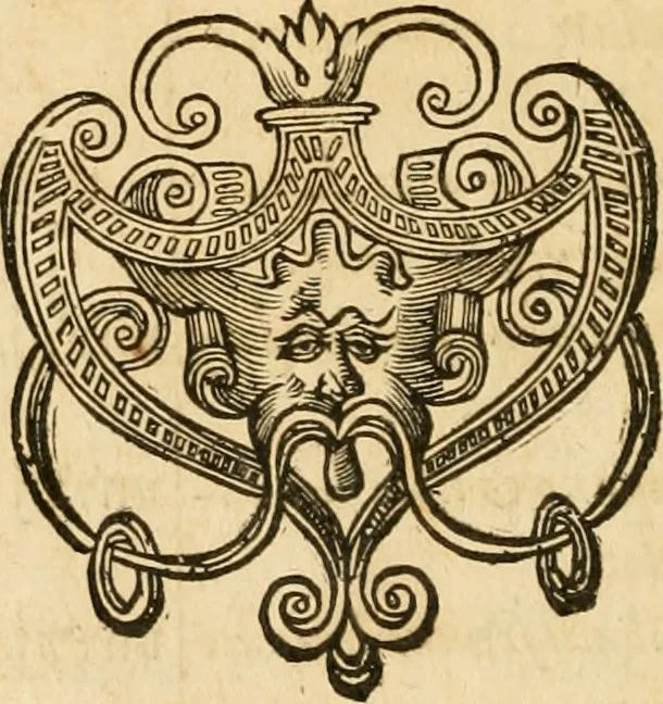 An illustration from [Commentarius in librum Psalmorum : In hac postrema editione, praeter multos locos quos Calvini manu in ipsius exemplari emendatos bona fide hic representavimus, Hebraeum quoque contextum è regione Latinae interpretations addidimus, 1610, leaf 687