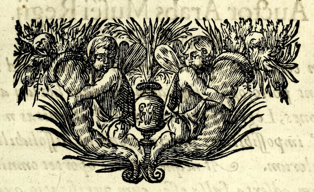 An illustration from Commentarius in Ruzname Naurus, sive, Tabulae aequinoctiales novi Persarum & Turcarum anni, 1676, leaf 19