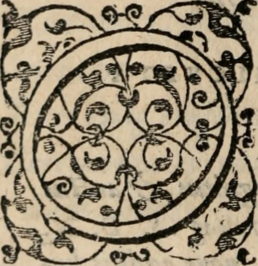 An illustration from Commentarivs de Iobeleo et indvlgentiis omnibvs ... olim anno Iobeleo 1550 Conymbricae editus, 1575, leaf 21