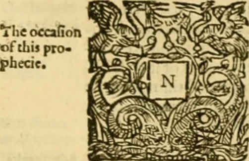 An illustration from A commentary upon the prophecie of Isaiah : whereunto are added foure tables ..., 1609, leaf 426
