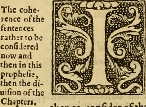 An illustration from A commentary upon the prophecie of Isaiah : whereunto are added foure tables ..., 1609, leaf 517