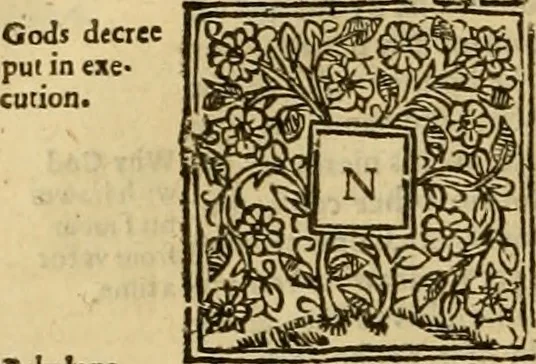An illustration from A commentary upon the prophecie of Isaiah : whereunto are added foure tables ..., 1609, leaf 523