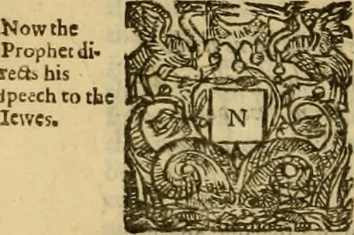 An illustration from A commentary upon the prophecie of Isaiah : whereunto are added foure tables ..., 1609, leaf 529