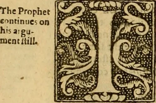 An illustration from A commentary upon the prophecie of Isaiah : whereunto are added foure tables ..., 1609, leaf 609