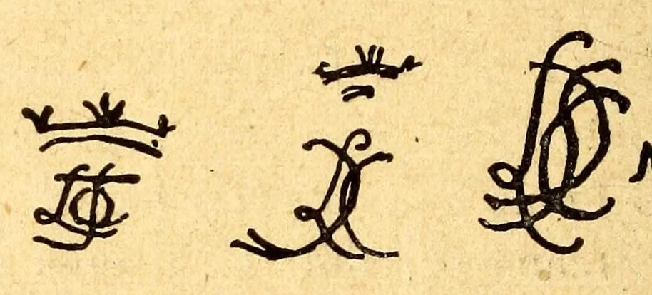 An illustration from Comment reconnaître les porcelaines et les faïences d'après leurs marques et leurs caractères, 1914, leaf 142