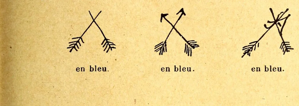 An illustration from Comment reconnaître les porcelaines et les faïences d'après leurs marques et leurs caractères, 1914, leaf 157