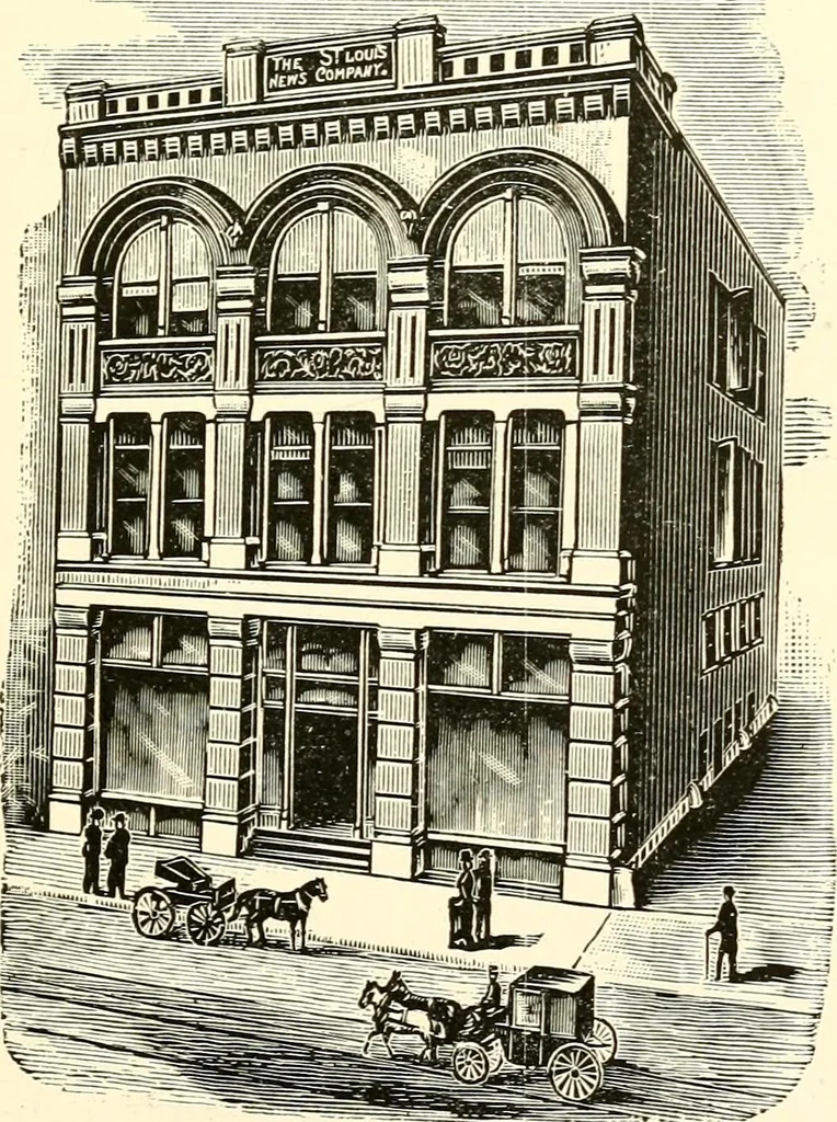 An illustration from Commercial and architectural St. Louis ; illustrated, 1891, leaf 144