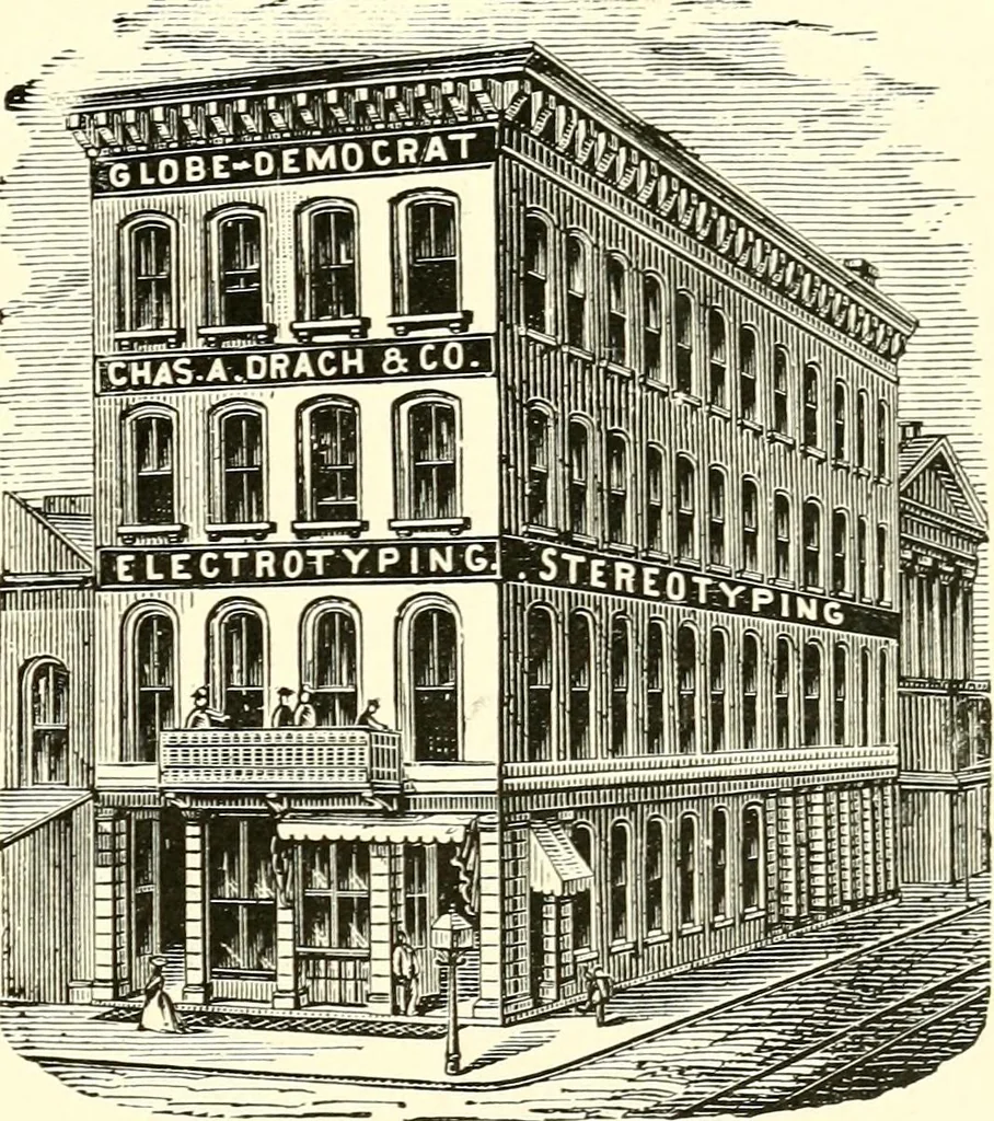 An illustration from Commercial and architectural St. Louis ; illustrated, 1891, leaf 156