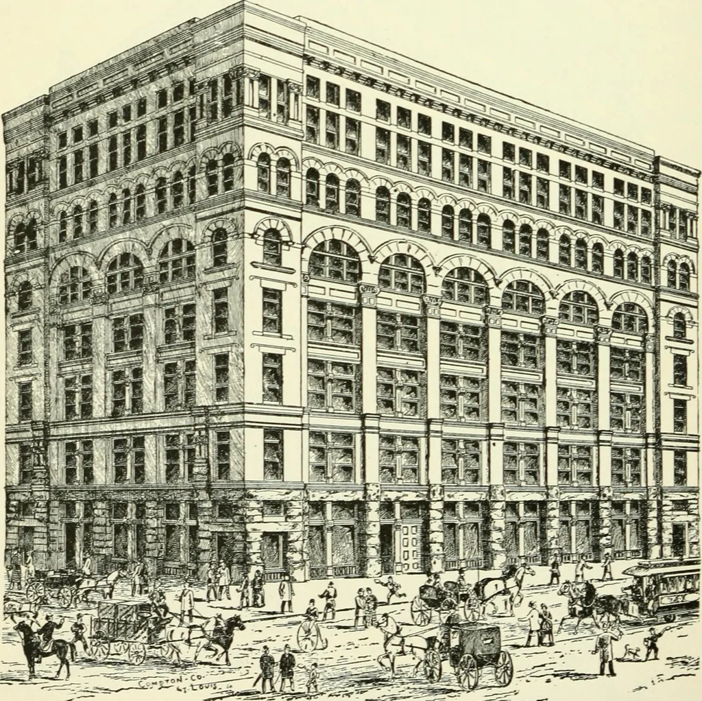 An illustration from Commercial and architectural St. Louis ; illustrated, 1891, leaf 253