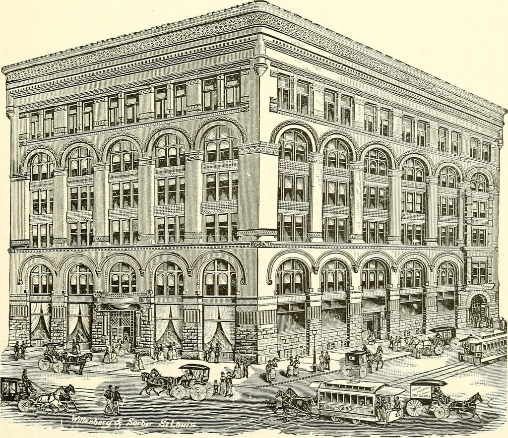 An illustration from Commercial and architectural St. Louis ; illustrated, 1891, leaf 78