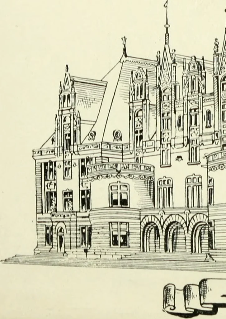 An illustration from Commercial and architectural St. Louis ; illustrated, 1891, leaf 9