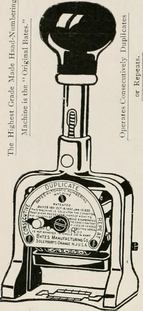An illustration from Commercial bookbinding; a description of the processes and the various machines used, 1910, leaf 69