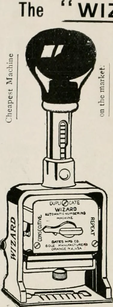 An illustration from Commercial bookbinding; a description of the processes and the various machines used, 1910, leaf 69