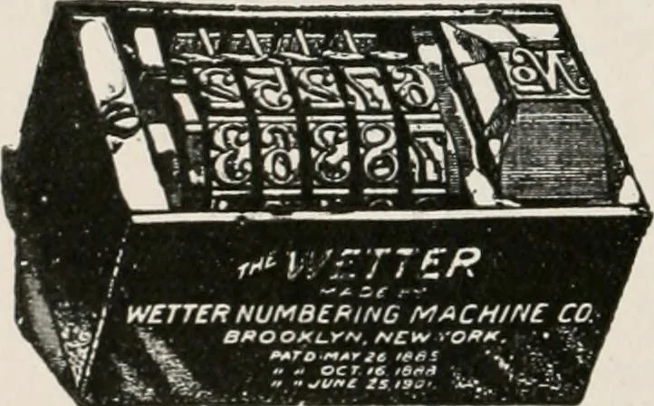 An illustration from Commercial bookbinding; a description of the processes and the various machines used, 1910, leaf 69