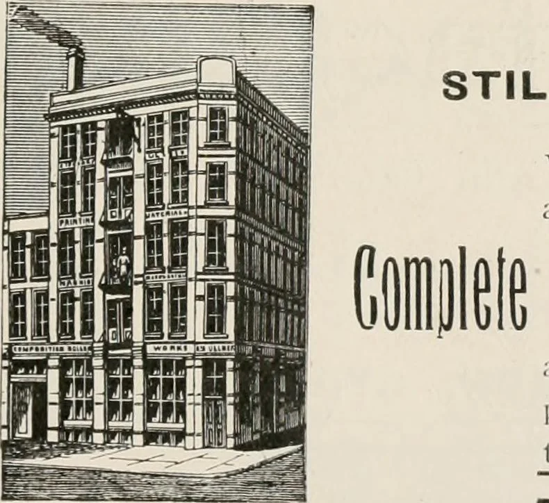 An illustration from Commercial bookbinding; a description of the processes and the various machines used, 1910, leaf 76
