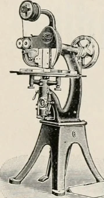 An illustration from Commercial bookbinding; a description of the processes and the various machines used, 1910, leaf 78