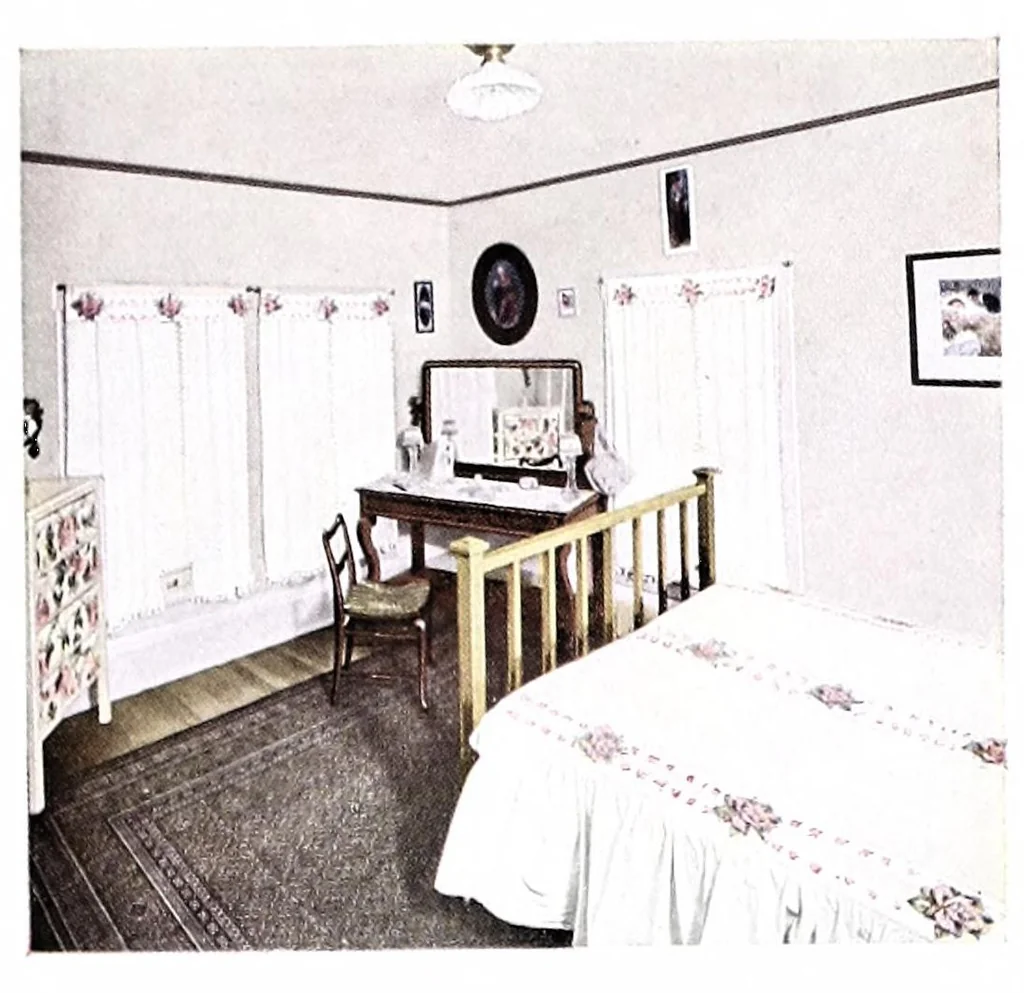 An illustration from Common sense about interiors., 1910, leaf 25