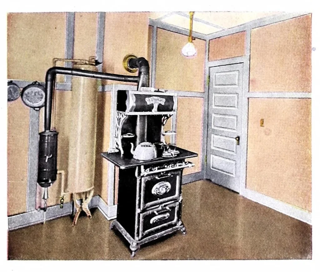 An illustration from Common sense about interiors., 1910, leaf 31