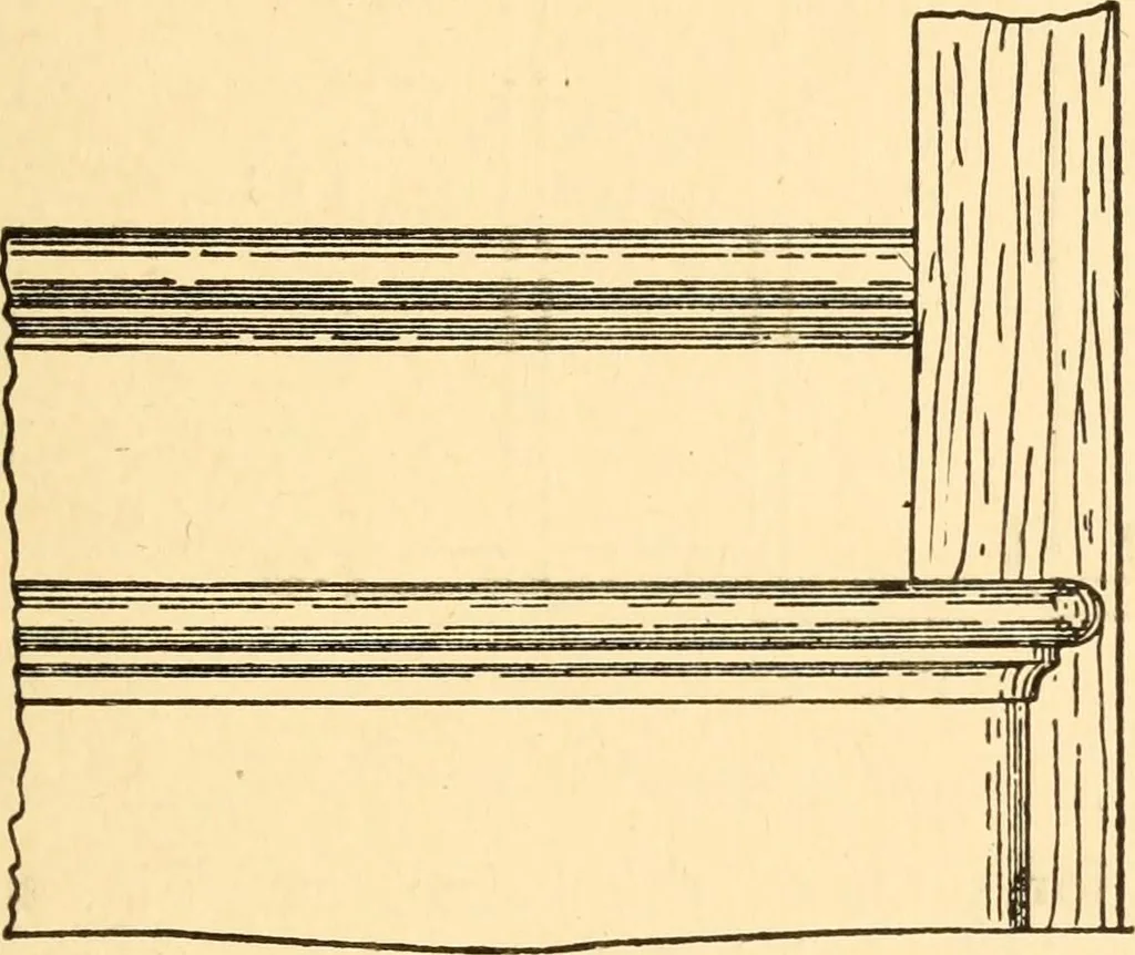 An illustration from Common-sense stair building and handrailing, 1903, leaf 132