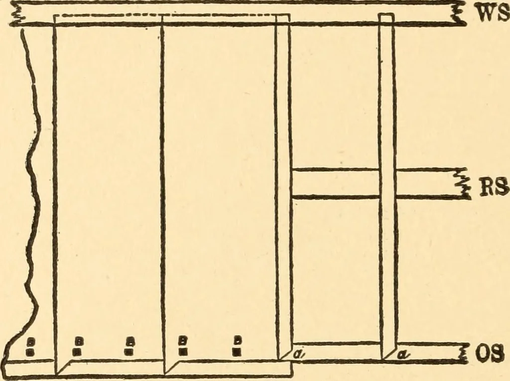 An illustration from Common-sense stair building and handrailing, 1903, leaf 133