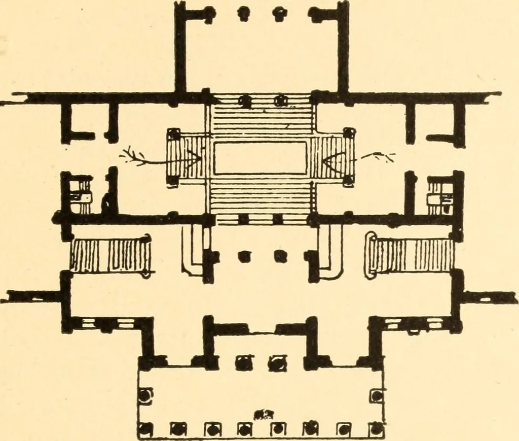 An illustration from Common-sense stair building and handrailing, 1903, leaf 138
