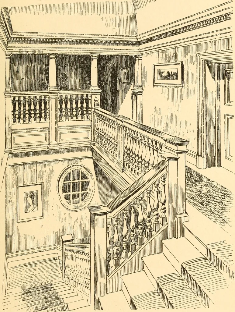 An illustration from Common-sense stair building and handrailing, 1903, leaf 150