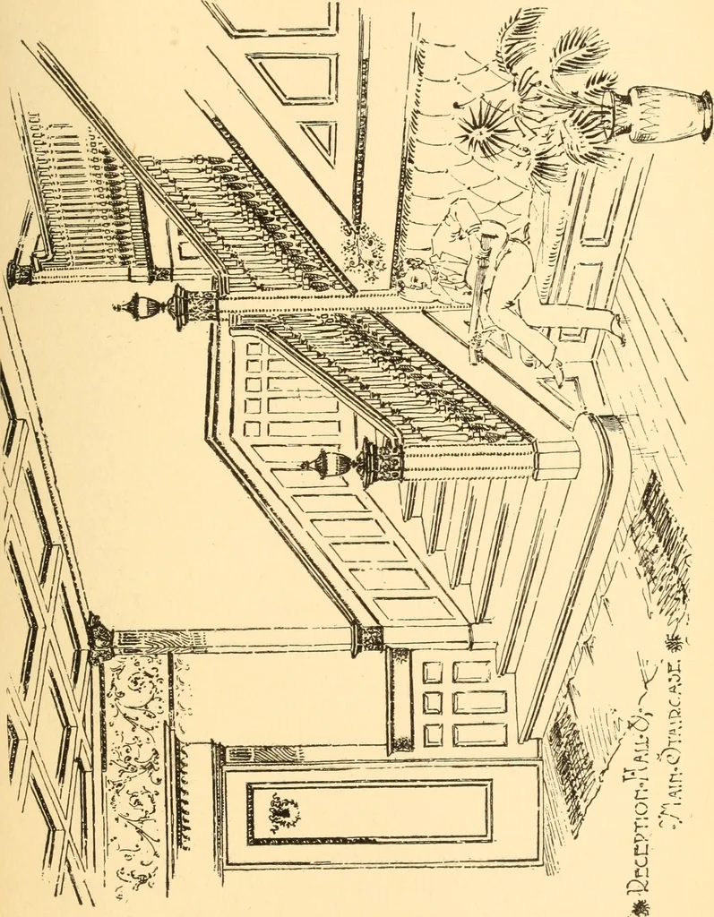 An illustration from Common-sense stair building and handrailing, 1903, leaf 152