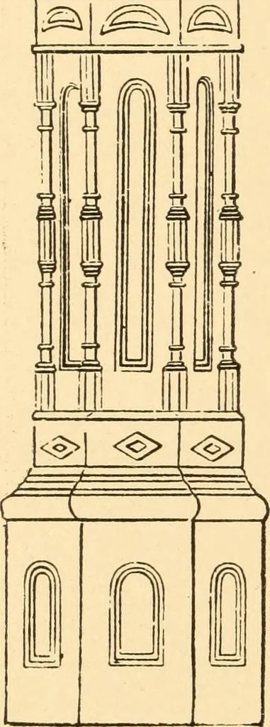 An illustration from Common-sense stair building and handrailing, 1903, leaf 167