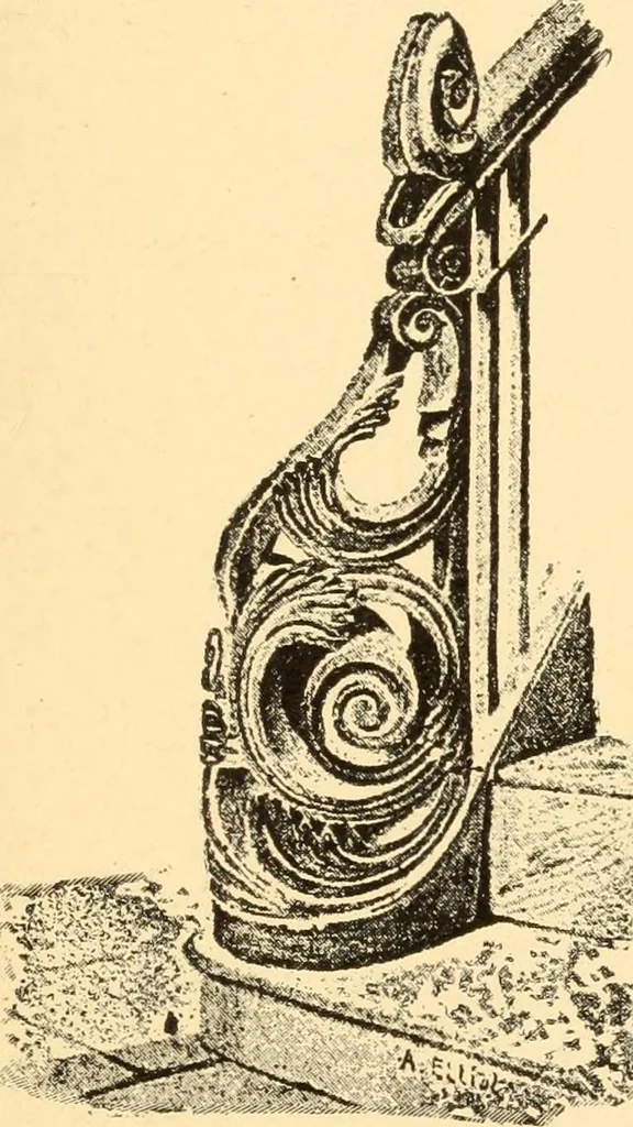 An illustration from Common-sense stair building and handrailing, 1903, leaf 168