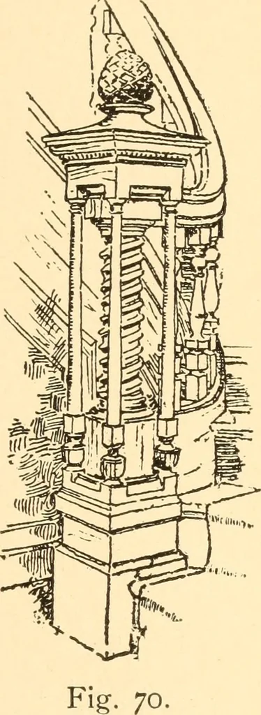 An illustration from Common-sense stair building and handrailing, 1903, leaf 168