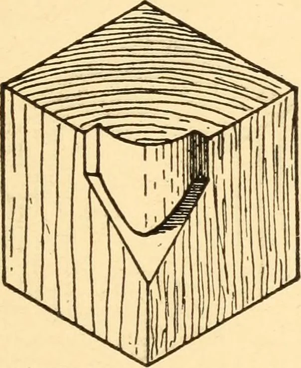 An illustration from Common-sense stair building and handrailing, 1903, leaf 174