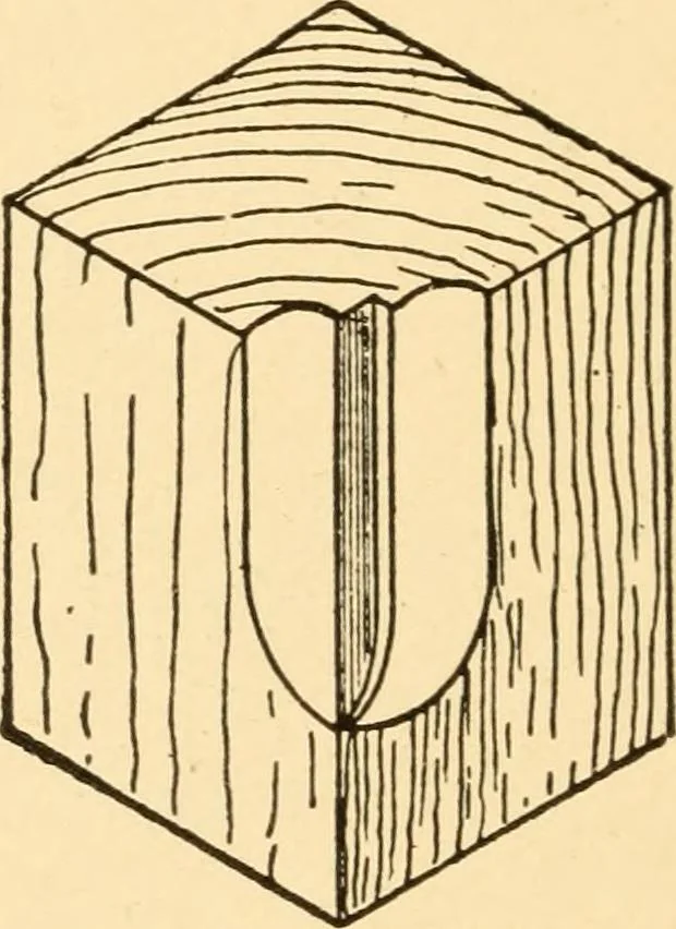 An illustration from Common-sense stair building and handrailing, 1903, leaf 175