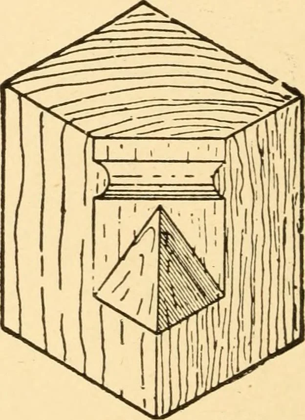 An illustration from Common-sense stair building and handrailing, 1903, leaf 175