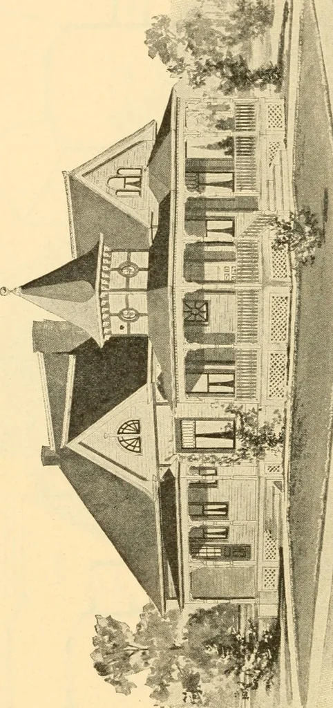 An illustration from Common-sense stair building and handrailing, 1903, leaf 211
