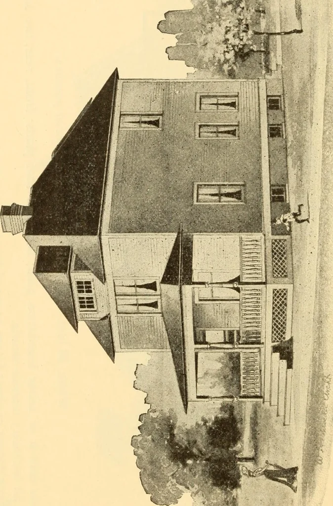 An illustration from Common-sense stair building and handrailing, 1903, leaf 213