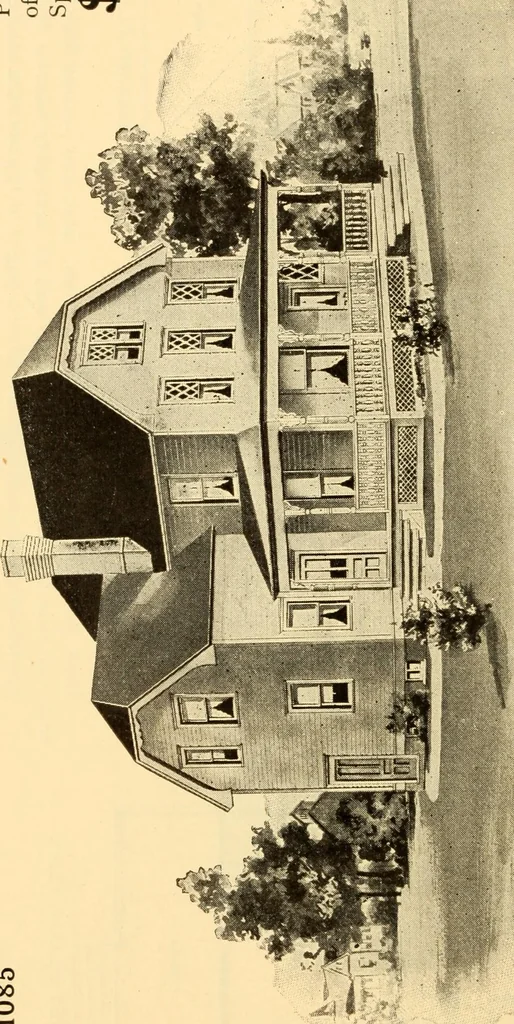 An illustration from Common-sense stair building and handrailing, 1903, leaf 215