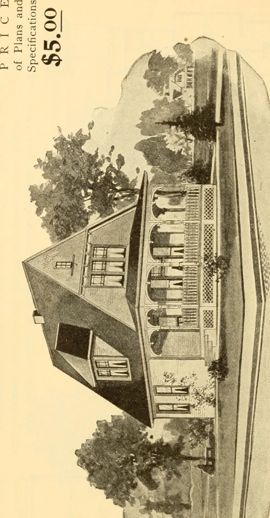 An illustration from Common-sense stair building and handrailing, 1903, leaf 219