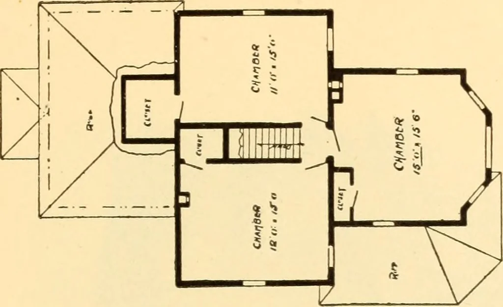 An illustration from Common-sense stair building and handrailing, 1903, leaf 224
