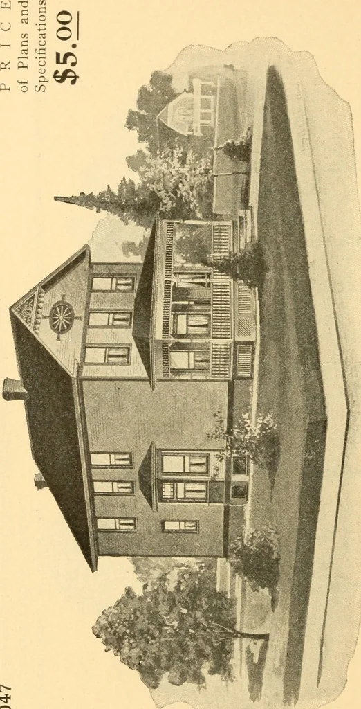 An illustration from Common-sense stair building and handrailing, 1903, leaf 239