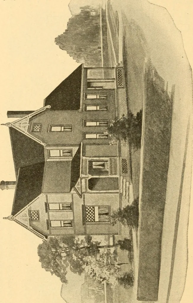 An illustration from Common-sense stair building and handrailing, 1903, leaf 243