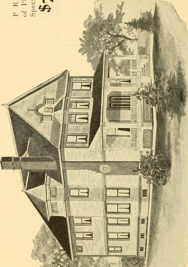 An illustration from Common-sense stair building and handrailing, 1903, leaf 247