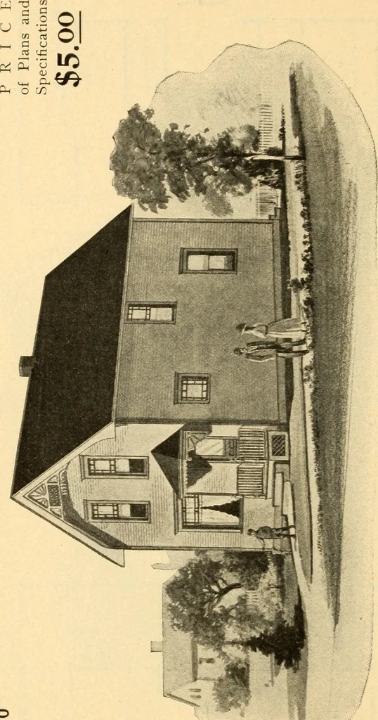 An illustration from Common-sense stair building and handrailing, 1903, leaf 249