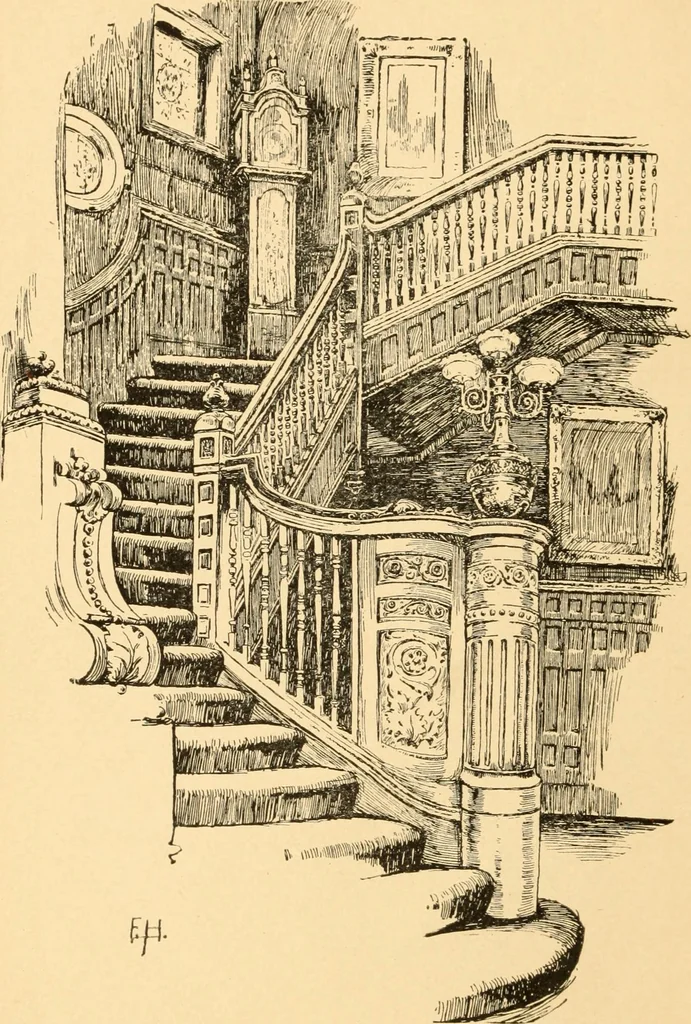 An illustration from Common-sense stair building and handrailing, 1903, leaf 5