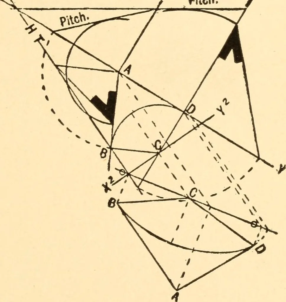 An illustration from Common-sense stair building and handrailing, 1903, leaf 74