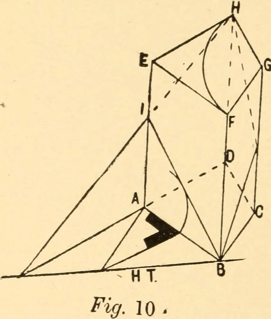 An illustration from Common-sense stair building and handrailing, 1903, leaf 75