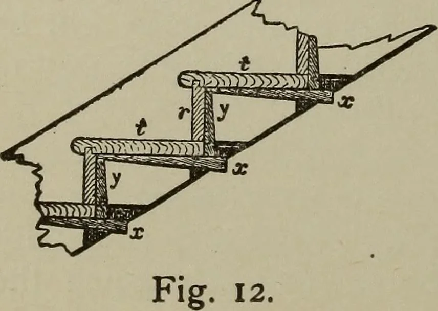 An illustration from Common-sense stair building and handrailing .., 1913, leaf 117