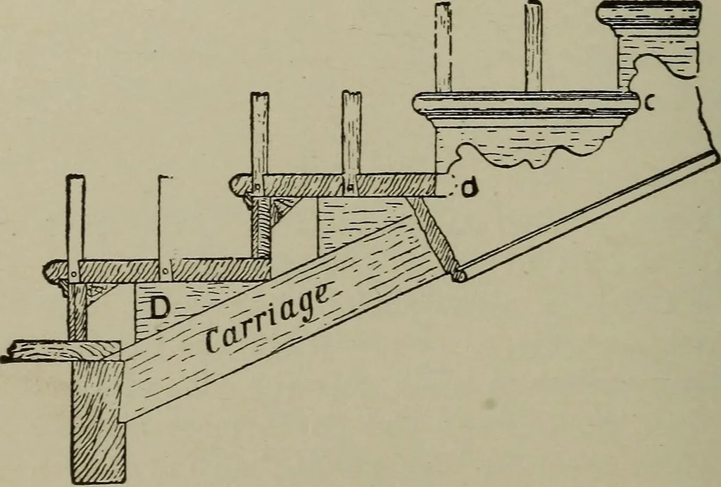 An illustration from Common-sense stair building and handrailing .., 1913, leaf 121