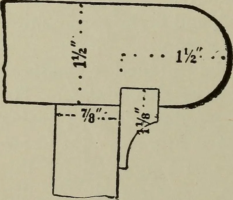 An illustration from Common-sense stair building and handrailing .., 1913, leaf 123