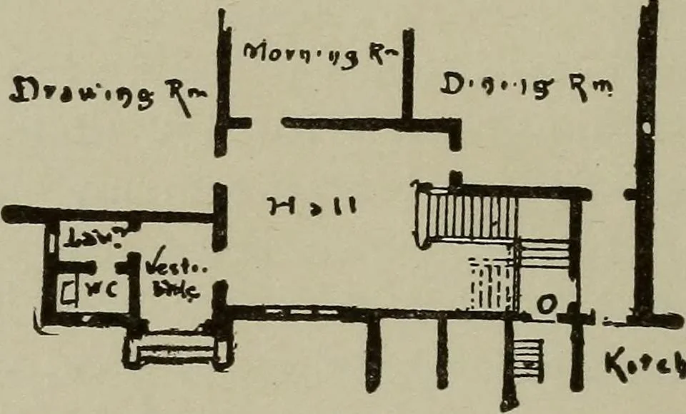 An illustration from Common-sense stair building and handrailing .., 1913, leaf 135